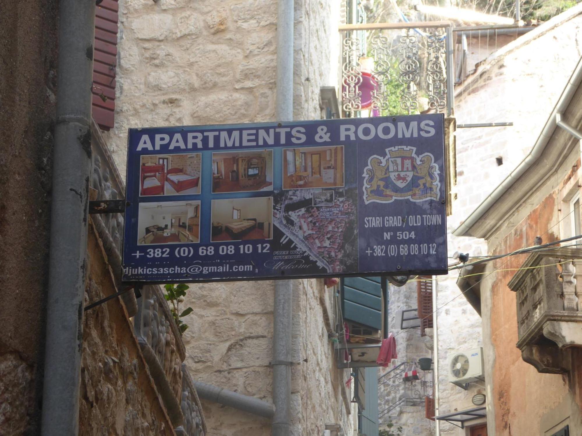 Apartments Dukic Cattaro Esterno foto